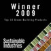 Sustainable Industries Top 10 Green Building Products Winner